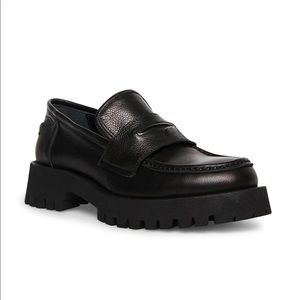 LAWRENCE BLACK LEATHER STEVE MADDEN